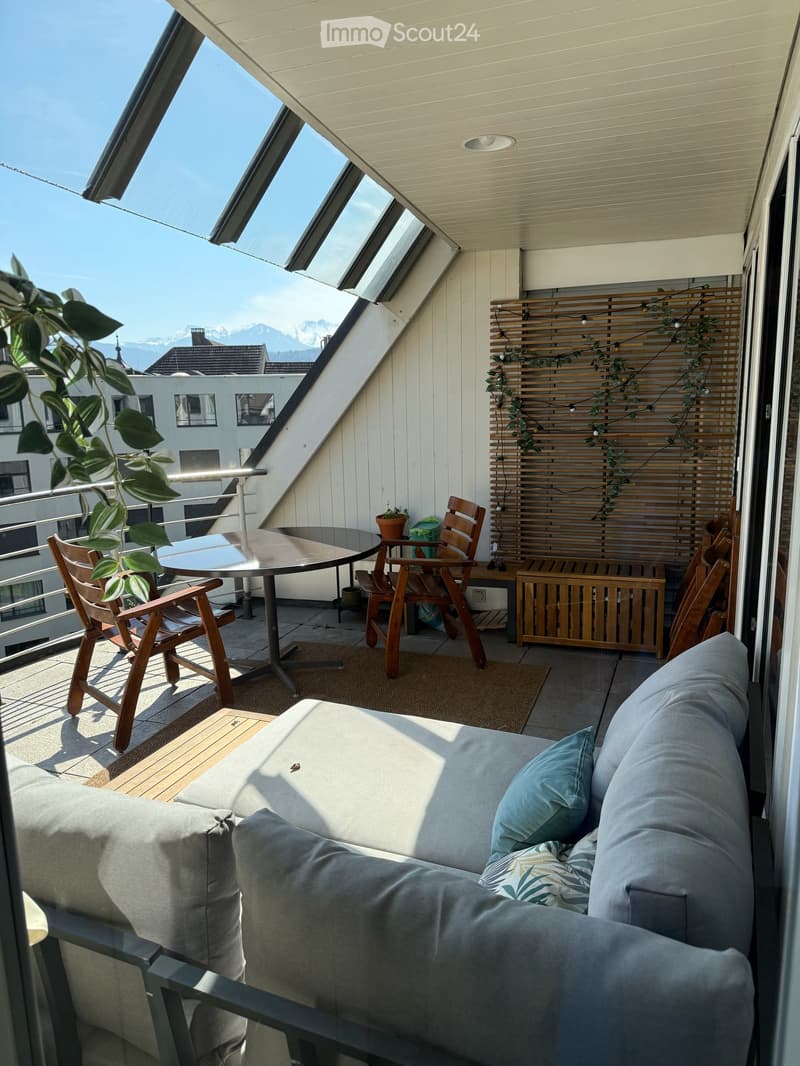 Helle 171 m² 4.5-Zimmer-Wohnung mit Cheminée und Balkon, mitten in Luzern (2)