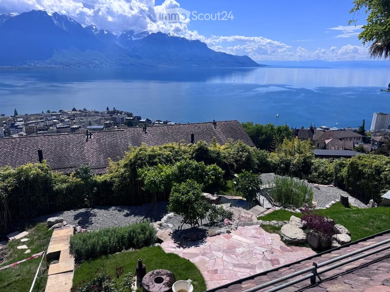 Villa de 165 m² avec vue panoramique à 270° sur le lac Léman — Montreux (18)