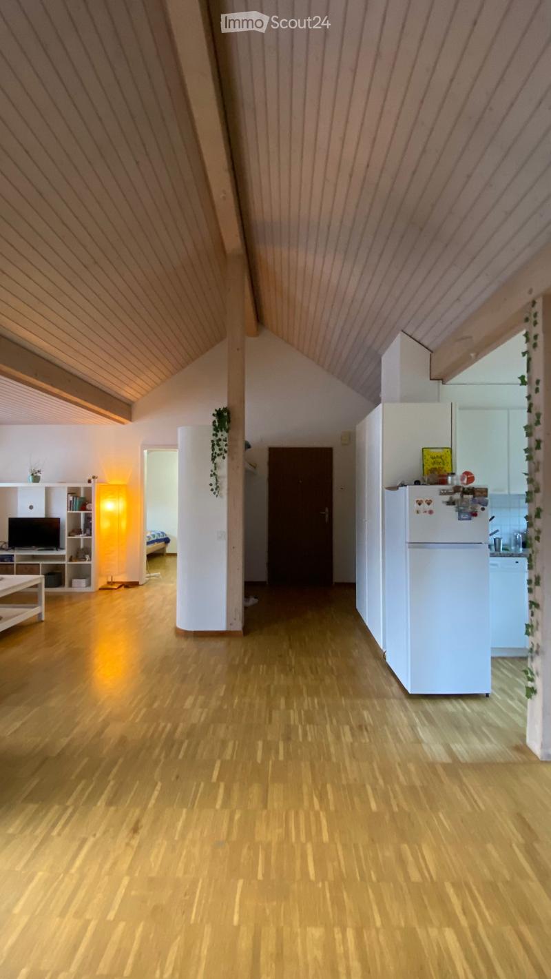 Charming 3.5-Room Attic Apartment with Balcony in Langnau am Albis  - Immediately Available (3)