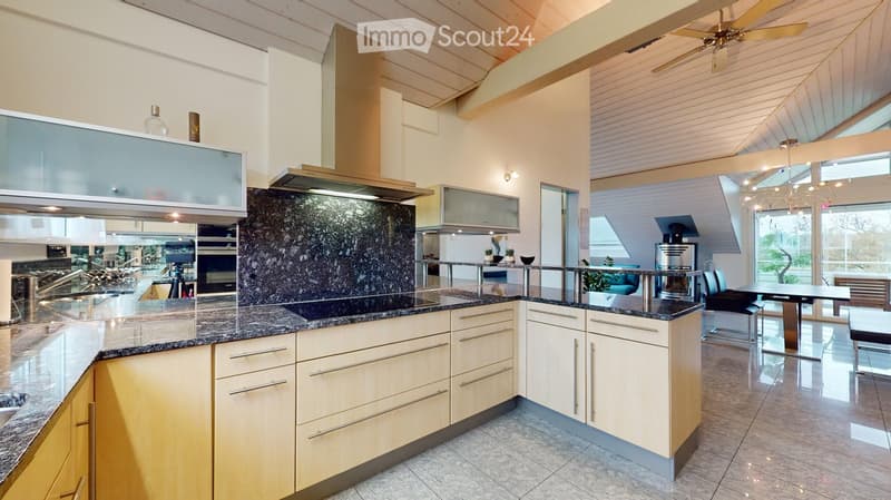 Spacious 4.5-Room Attic Apartment – Modern Living with Stunning View and Winter Balcony (6)