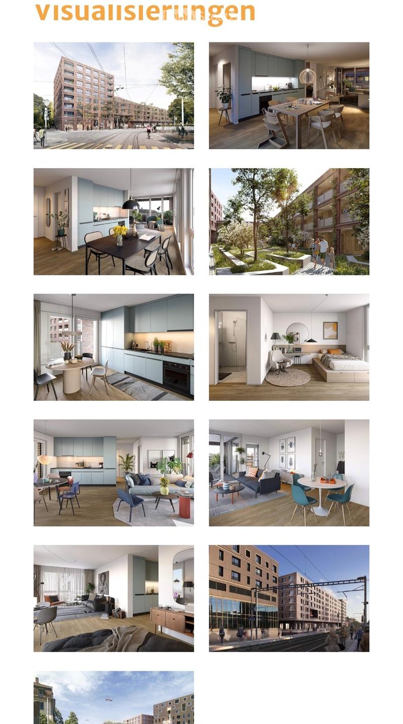 A collage of modern residential interiors and exterior building designs, showcasing various rooms and architectural styles.