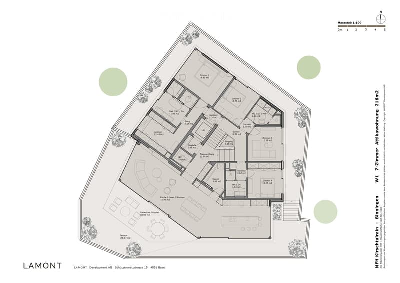 Main Floor: Kitchen/Dining, Terrace, Living, Bathroom, Office, Terrace, 2 Bedrooms, Terrace, Bathroom, Kitchen/Dining