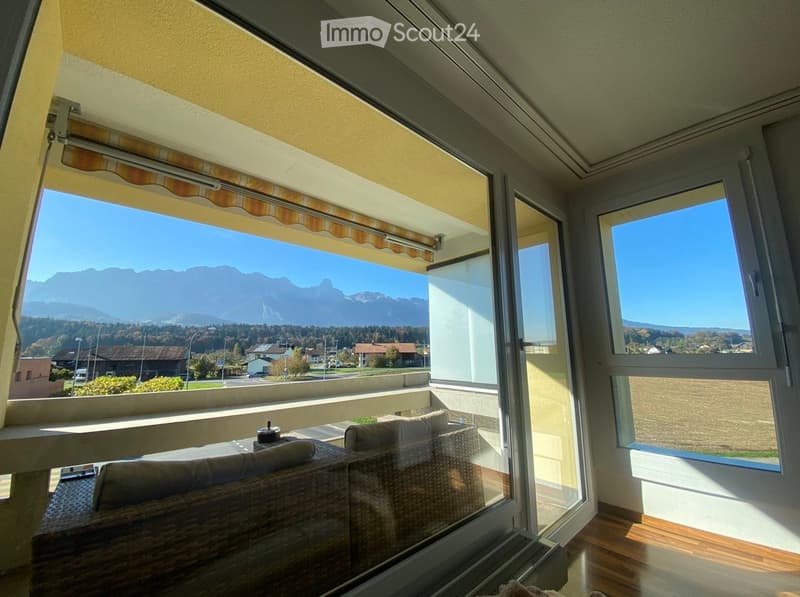 Helle und geräumige 2.5-Zimmer-Wohnung in Thun mit Bergsicht (1)