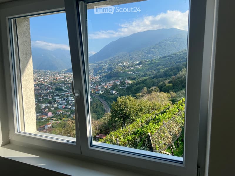 Affitasi 4.5 Camorino vista mozzafiato (12)