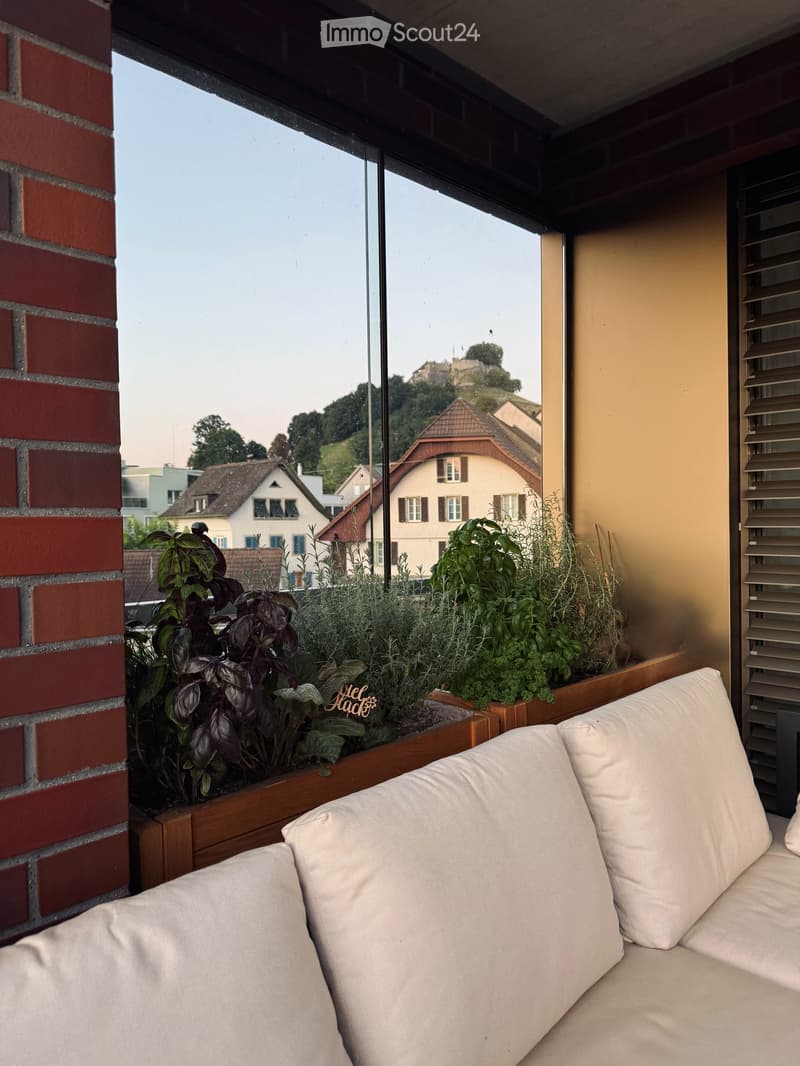 Wohnen mit Weitsicht mitten in Lenzburg - grosszügige 4.5-Zimmer-Wohnung im Villenpark (8)