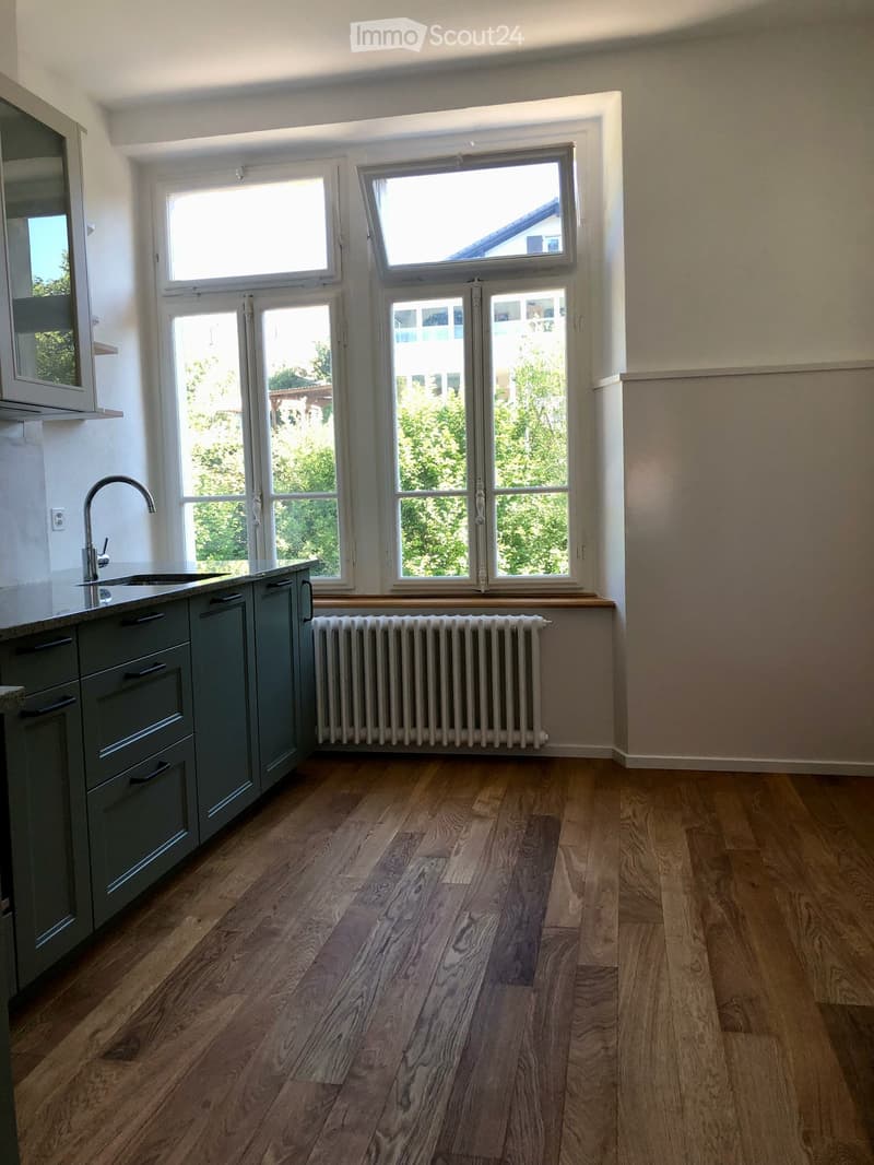 3 ½ pièces dans une maison de Maître – Un lieu de vie plein de charme et de verdure (5)
