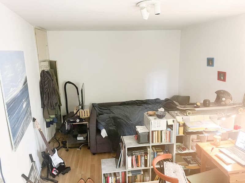 1-Z'Whg in grünem Hinterhof mitten im Kleinbasel (3)