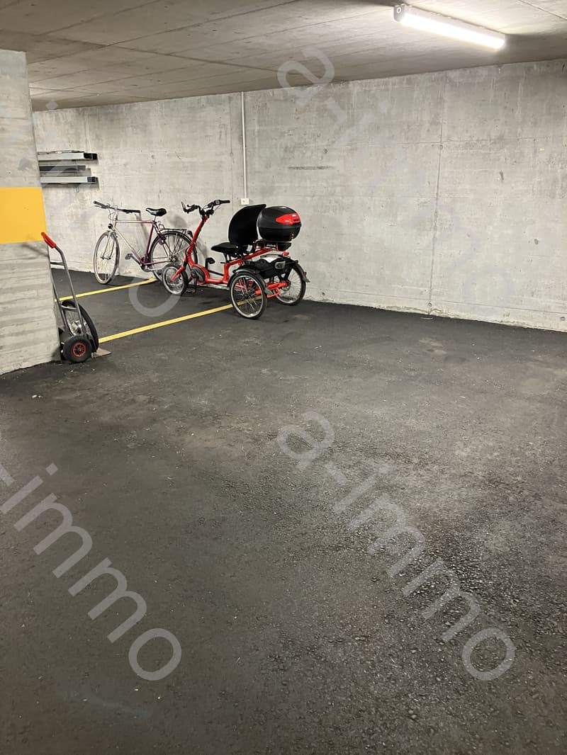 Tiefgaragenparkplatz für Kleinwagen in Reinach zu vermieten (2)