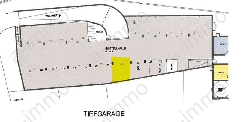 grosser Tiefgaragenparkplatz in Reinach zu verkaufen (8)