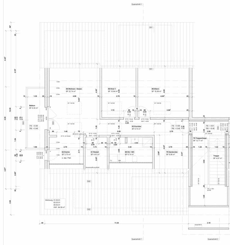 4-Zi. Dachgeschoss-Wohnung - MÖBLIERT (7)