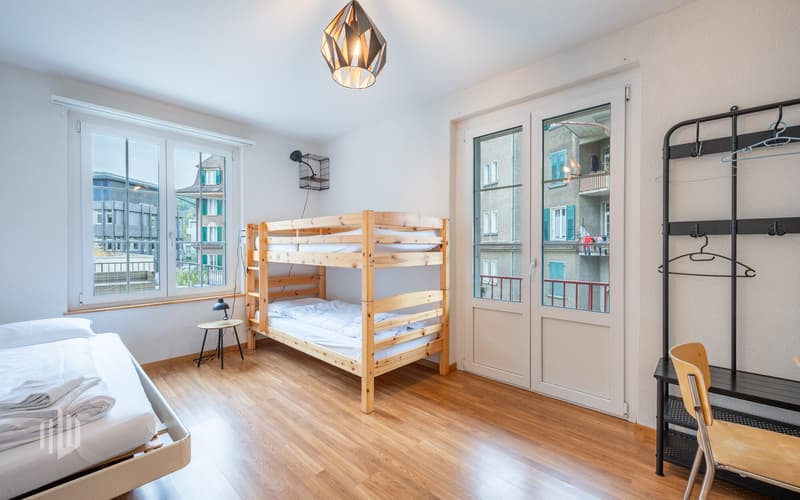 Wohnung 1. Obergeschoss, Wohnzimmer oder Esszimmer