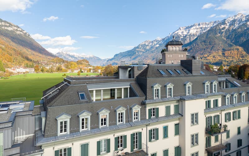 Attikawohnung mit Balkon und grosszügiger Terrasse