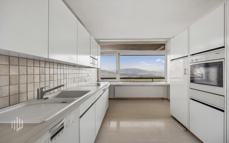 Küche und Essecke