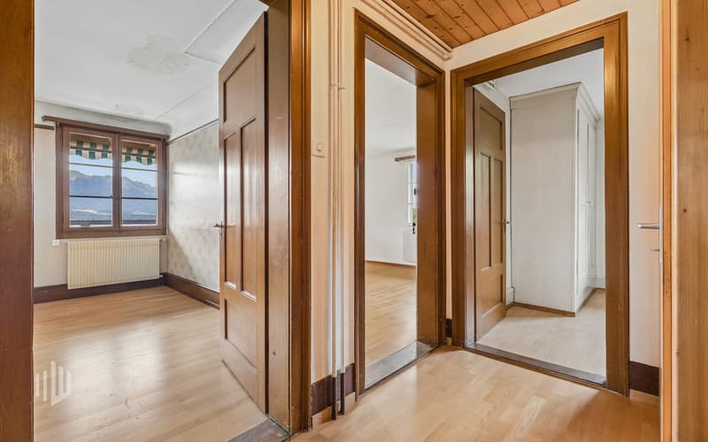 Blick in die Zimmer