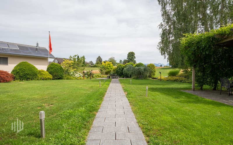 Garten soweit das Auge reicht