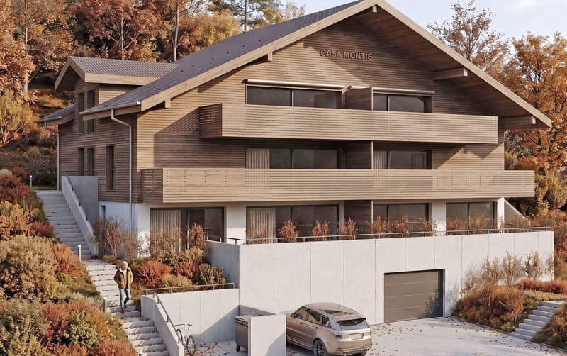 ImmoWyss - Casa Montis - Neue 3,5-Zimmer Ferienwohnungen in Erlenbach (1)
