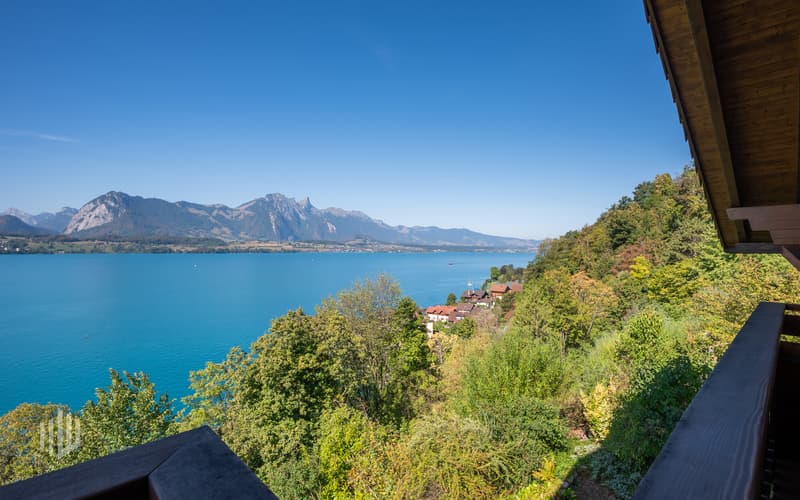 Wunderschöne Sicht in die Ferne
