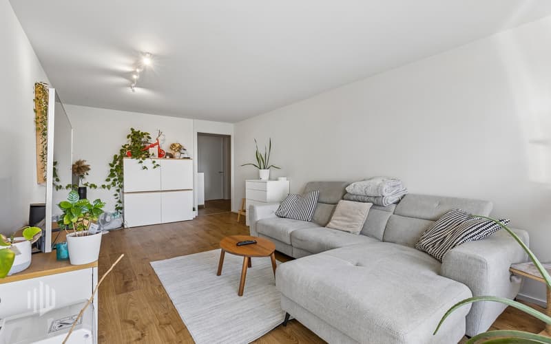 Sicht vom Wohnzimmer in den Korridor