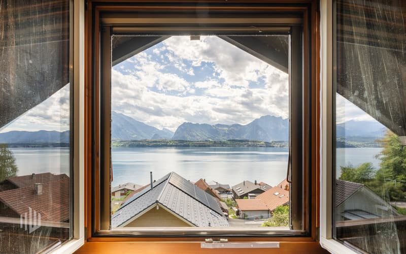 Wunderschöner Ausblick vom Dachgeschoss
