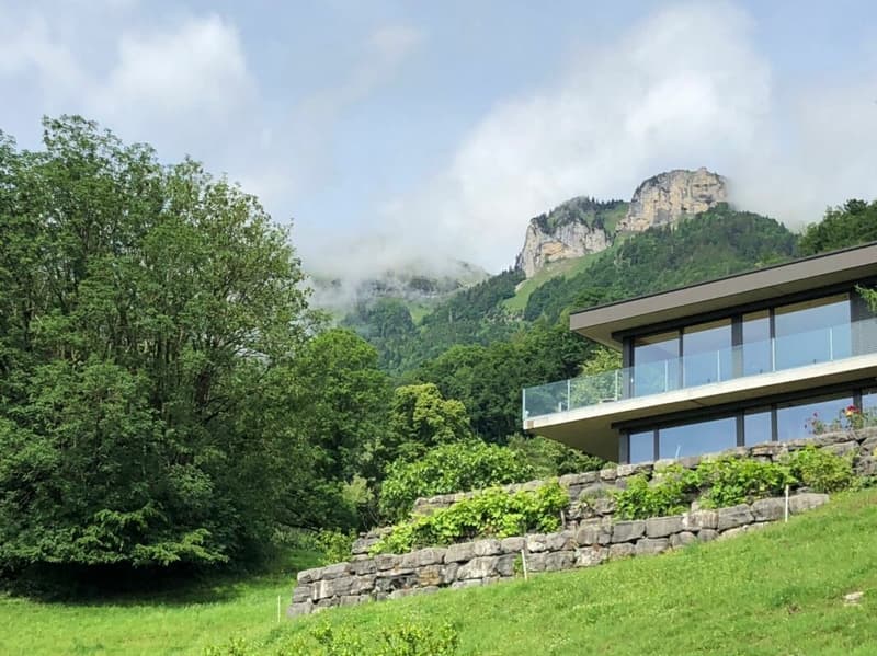 Maison unifamiliale en pente / terrain à bâtir (5)