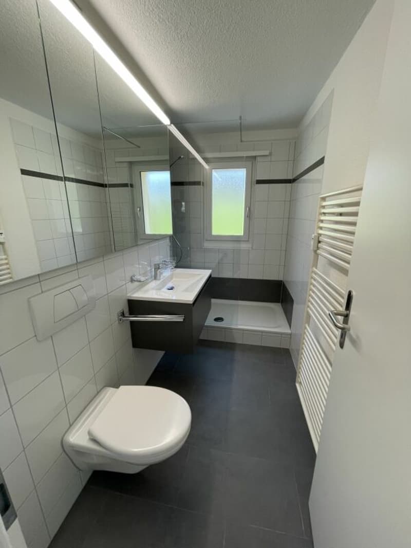 Badezimmer mit Dusche