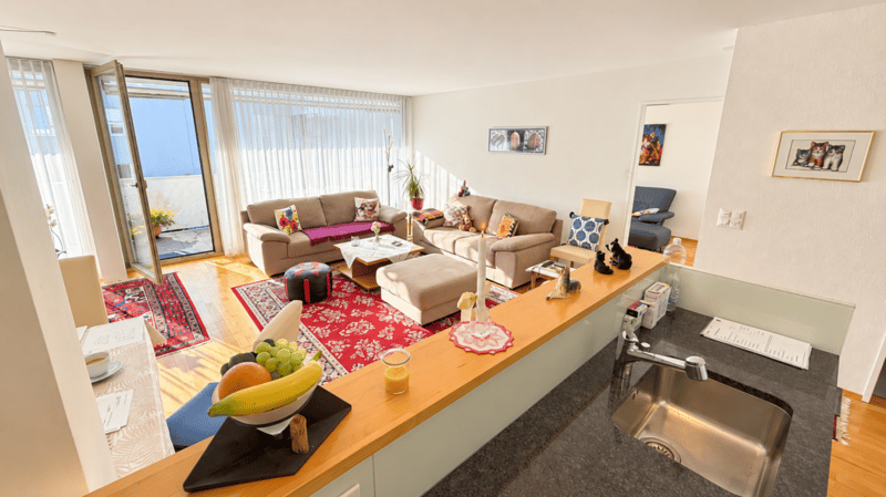 Helle, grosszügige Familienwohnung, urbaner Komfort trifft auf naturnahes Wohnen (5)