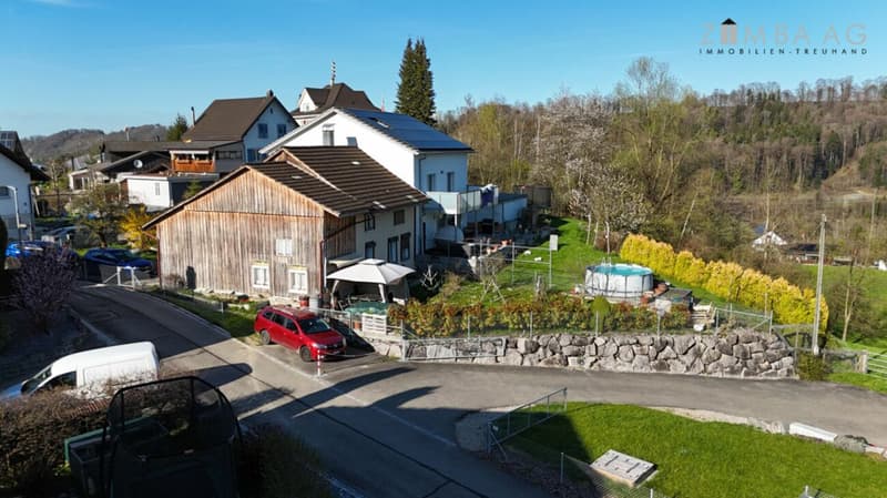 Maison avec jardin et possibilités de parking dans le beau Halden (16)