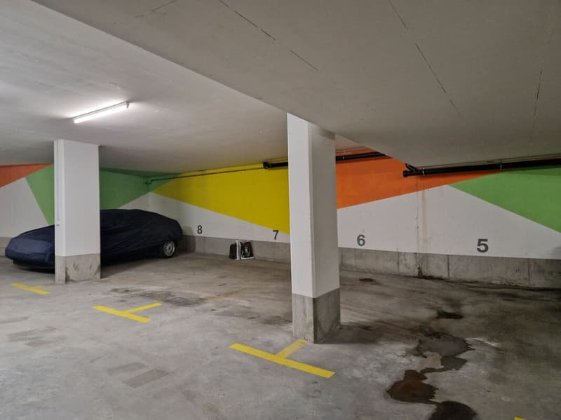 Posto auto in garage sotterraneo a Mels (2)