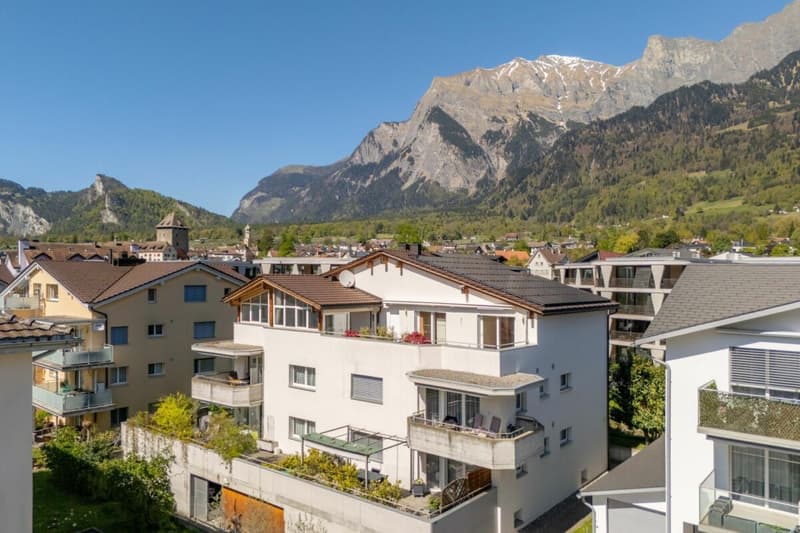 Appartamento unico mansardato di 4,5 locali con giardino invernale bellissimo in vendita (20)