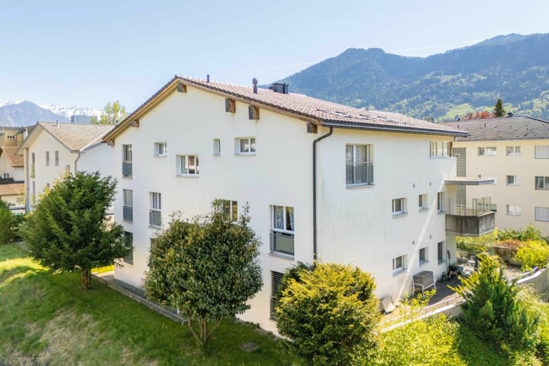 Appartamento unico mansardato di 4,5 locali con giardino invernale bellissimo in vendita (21)