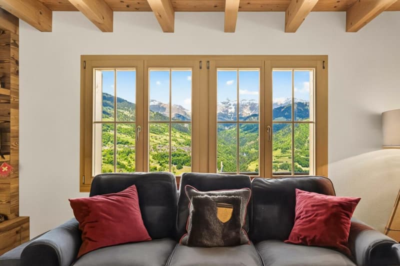 4.5 Zimmer Ferienwohnung mitten im Ski- und Wandergebiet Grüsch-Danusa (12)
