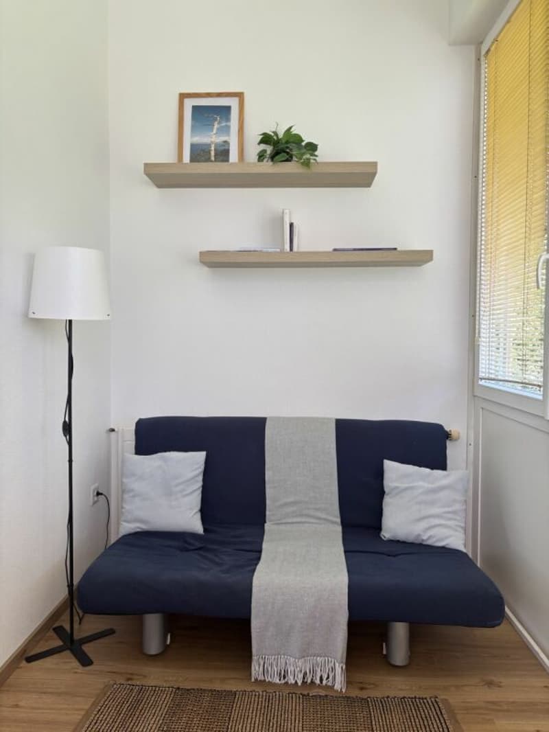 Charmantes 3.5 Zi.-Ferienhaus mit Bergsicht & Garten - nah am Golfplatz (7)