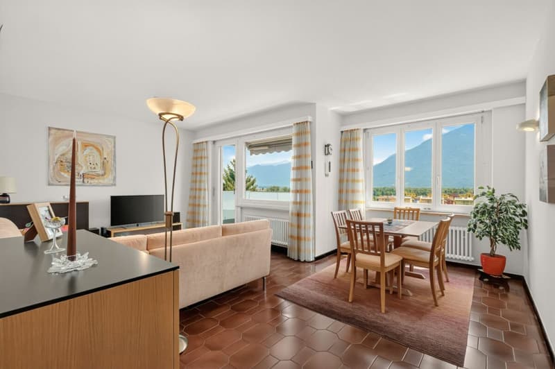 Well-maintained 3.5 room holiday apartment on Lago Maggiore in Tenero (6)