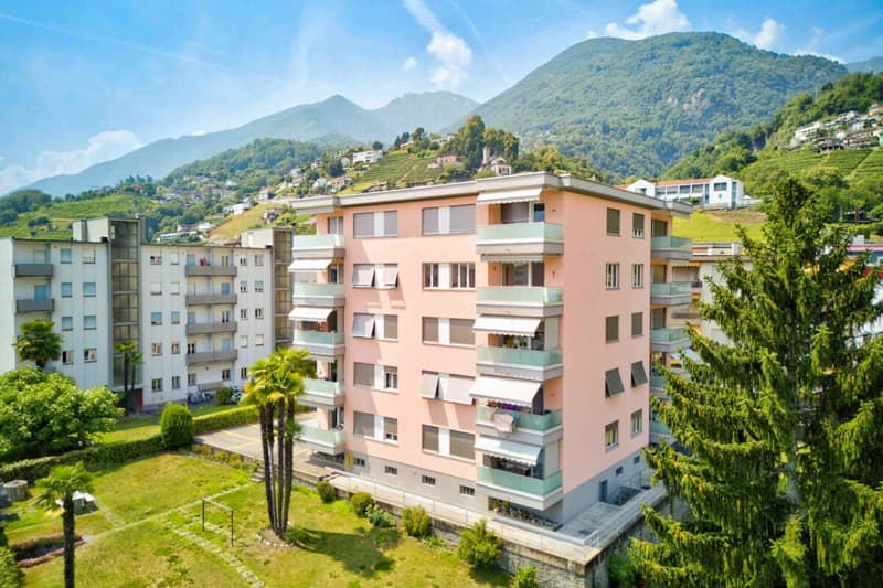 Gepflegte 3.5 Zimmer-Ferienwohnung am Lago Maggiore in Tenero (1)