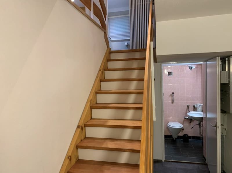 Charmantes 3.5 Zi.-Ferienhaus mit Bergsicht & Garten - nah am Golfplatz (12)