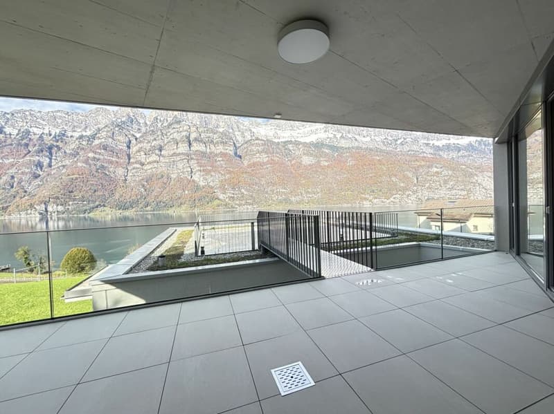 Exclusive 5.5 room terrace apartment with a view of Lake Walensee (2)