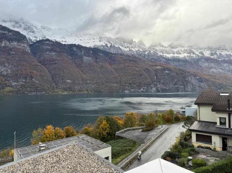 Exclusive 5.5 room terrace apartment with a view of Lake Walensee (38)