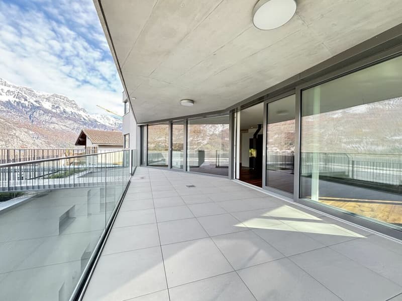 Exclusive 5.5 room terrace apartment with a view of Lake Walensee (16)