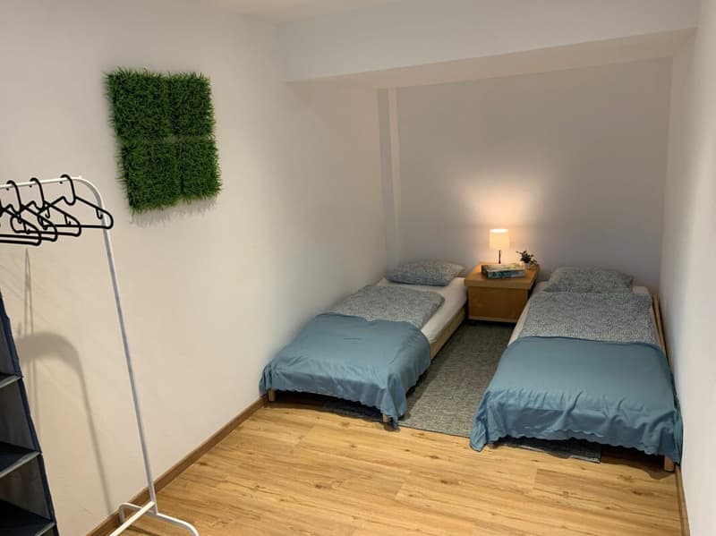 Maison de vacances charmante 3.5 pièces avec vue sur les montagnes & jardin - près du golf (15)
