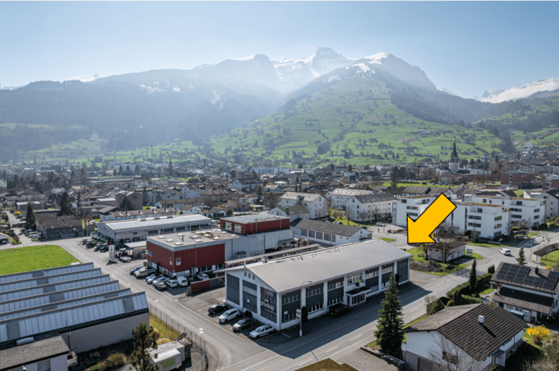 Gewerbepark an Top Lage - Halle, flexible Gewerbeflächen und Erstbezug der Büroräumlichkeiten (1)