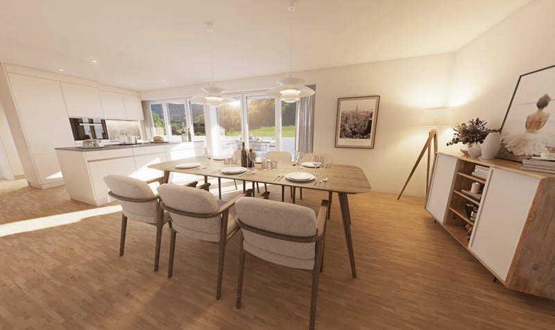 Neubau - Luxus pur! 4.5 Zimmer-Gartenwohnung über dem Walensee (3)