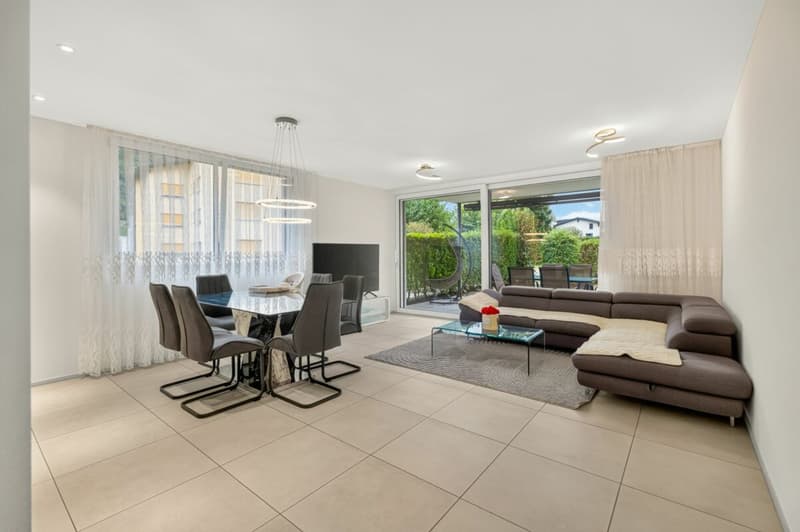 Moderne Gartenwohnung mit sonnigem Sitzplatz und attraktivem Raumkonzept zu verkaufen (2)