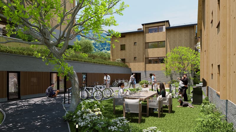 Nuova costruzione HASOL nel centro di Bürchen con residenze principali e secondarie (5)