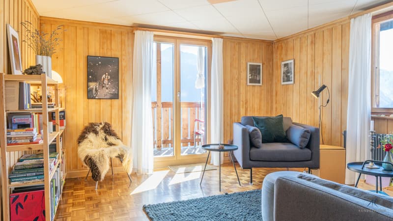 Cozy Apartment with Fantastic View in Guttet (4)