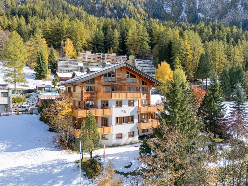 Apartment building with 11 apartments in a prime location in Leukerbad (1)