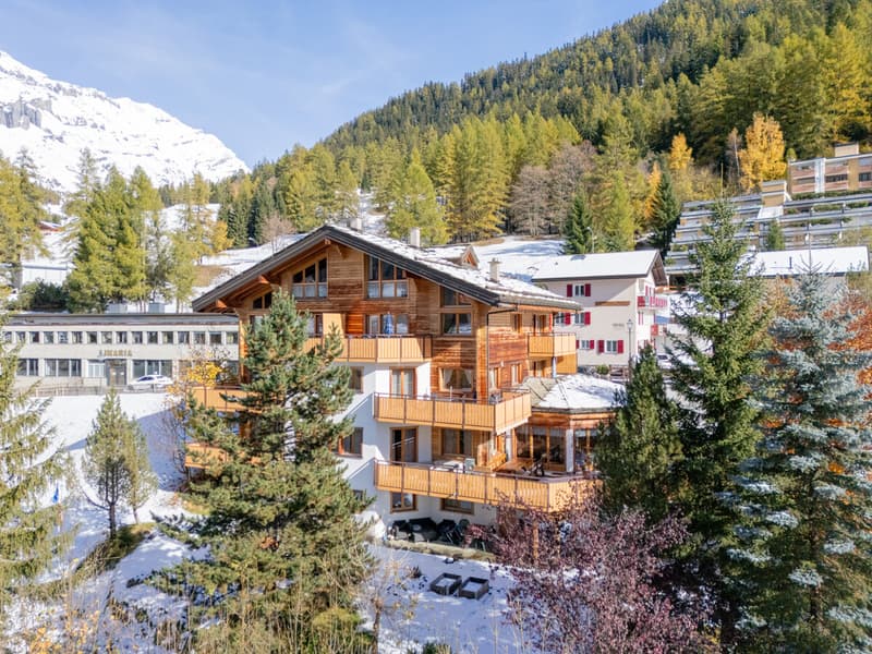 Apartment building with 11 apartments in a prime location in Leukerbad (2)
