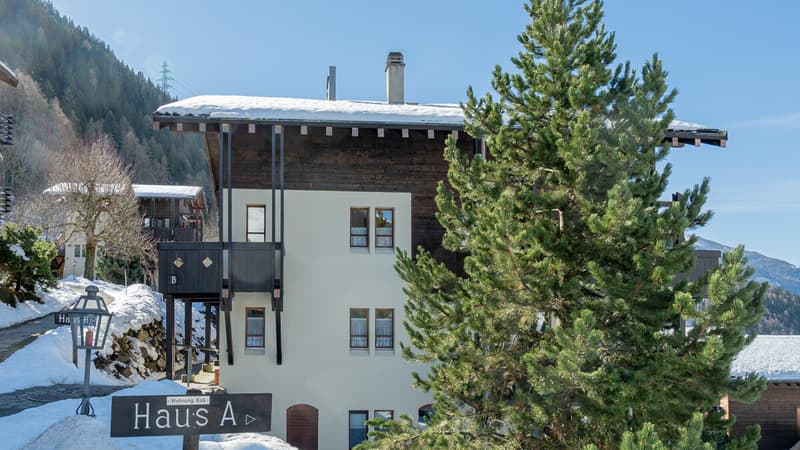 Cozy 3.5-room apartment with a wonderful view of the Valais mountains (7)