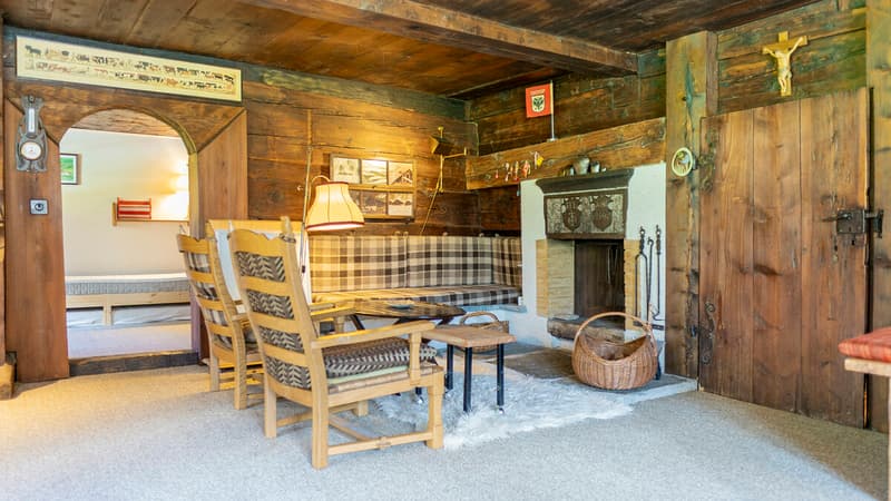Maison valaisanne historiquement précieuse sur le Simplon (6)