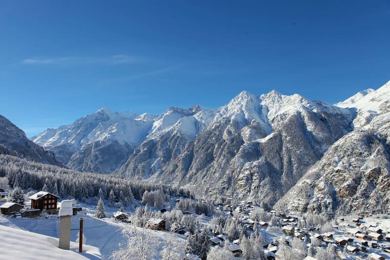 Chalet avec une belle vue à Grächen (5)