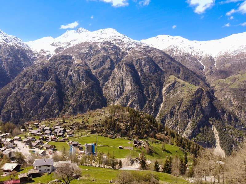 Chalet avec une belle vue à Grächen (2)